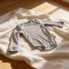 Body americano manga larga gris
